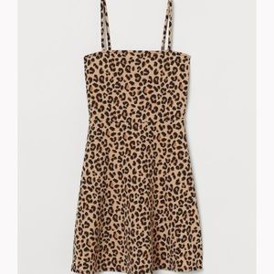 Cheetah print sun dress